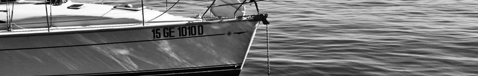 illustration de l'article: un bateau à voile en noir et blanc